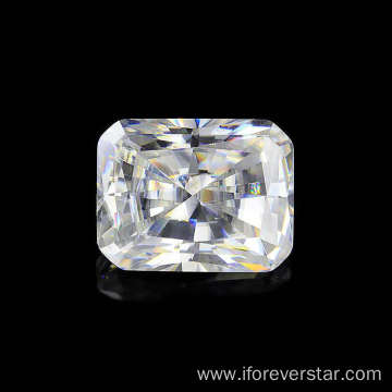 Wholesale Radiant Cut DEF Color VVS Moissanite Gemstone